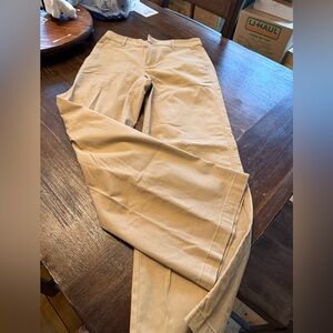 Women’s ' Khaki wide-Leg Pants - Classic Cotton Blend